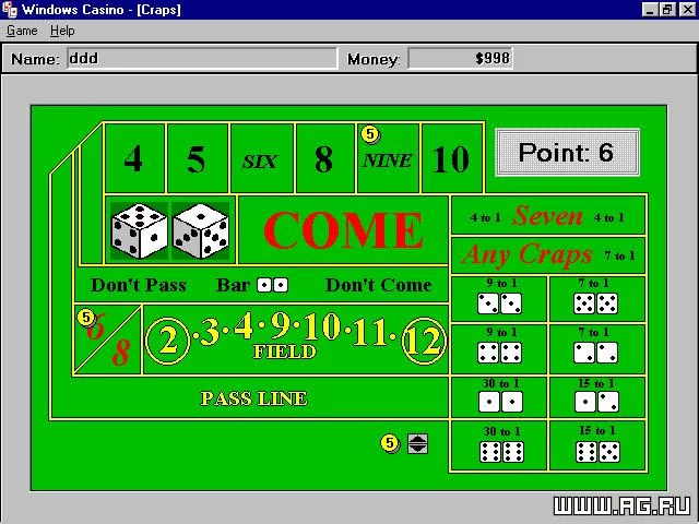 Изображение игры: Windows Casino
