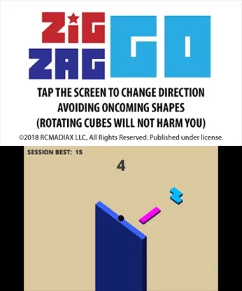 Изображение игры: ZIG ZAG GO