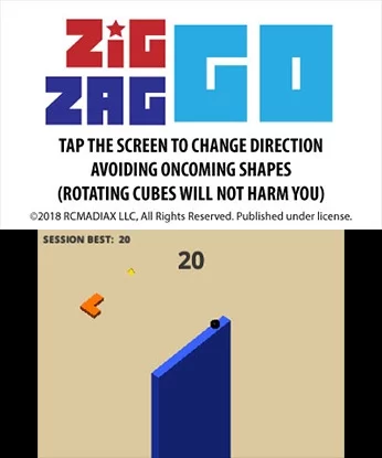 Изображение игры: ZIG ZAG GO