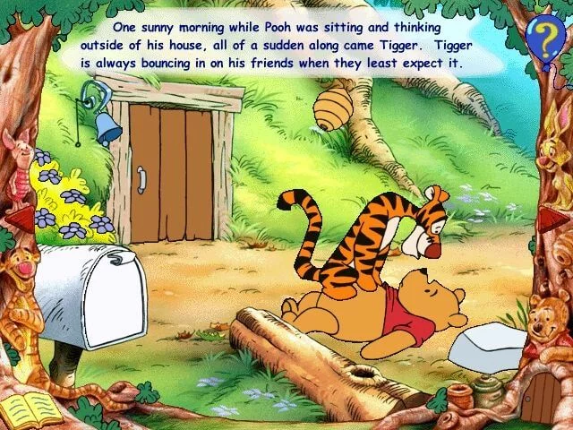 Изображение игры: Disney's Animated Storybook: Winnie The Pooh & Tigger Too