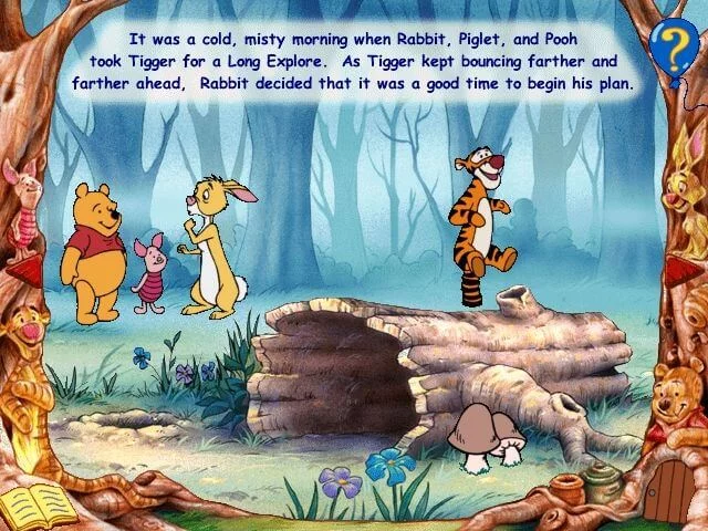 Изображение игры: Disney's Animated Storybook: Winnie The Pooh & Tigger Too