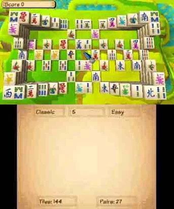 Изображение игры: Mahjong 3D - Warriors of the Emperor
