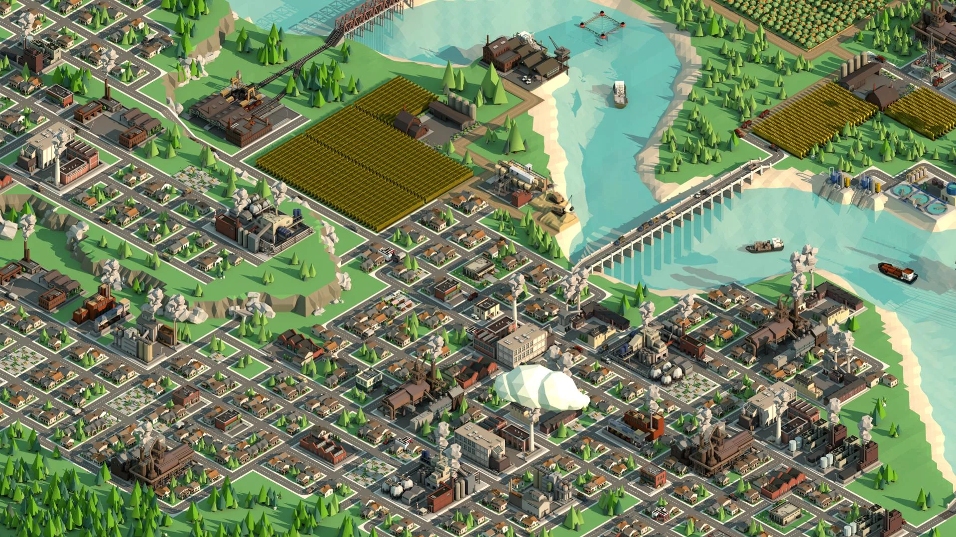 Изображение игры: Rise of Industry Demo