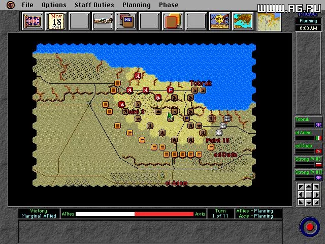 Изображение игры: Operation Crusader