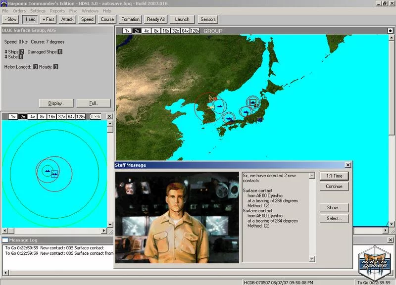 Изображение игры: Larry Bond's Harpoon: Commander's Edition