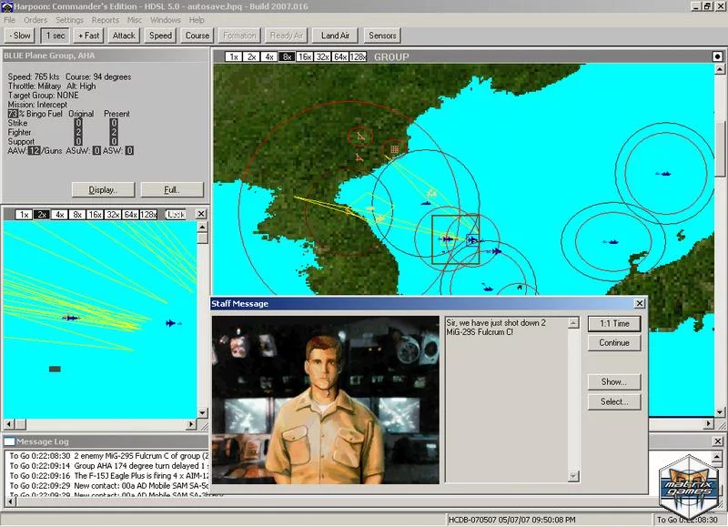 Изображение игры: Larry Bond's Harpoon: Commander's Edition