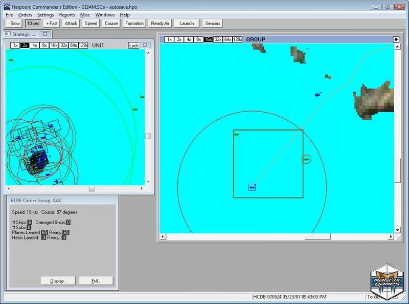 Изображение игры: Larry Bond's Harpoon: Commander's Edition