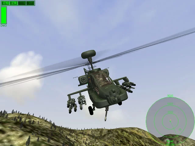 Изображение игры: Apache Longbow Assault