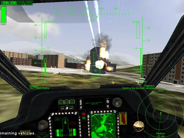 Изображение игры: Apache Longbow Assault