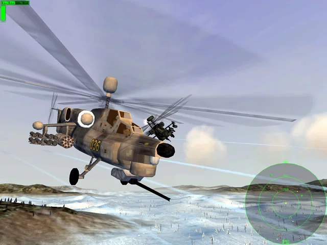 Изображение игры: Apache Longbow Assault