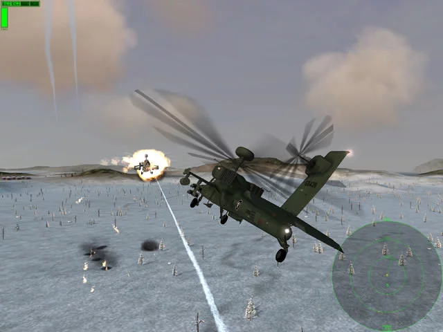 Изображение игры: Apache Longbow Assault