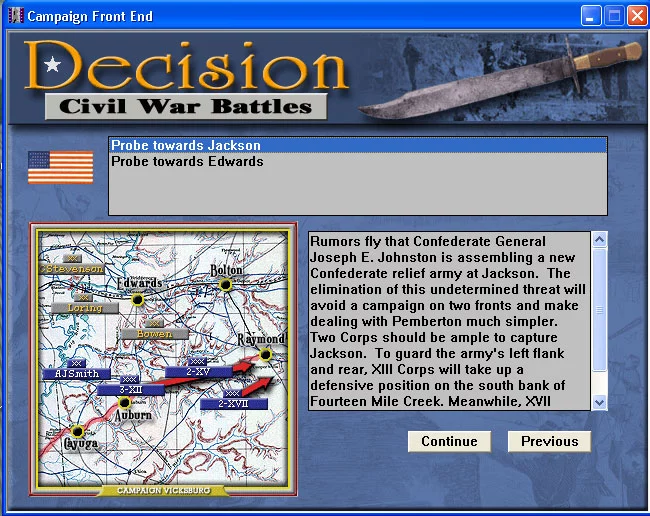 Изображение игры: Civil War Battles: Campaign Vicksburg