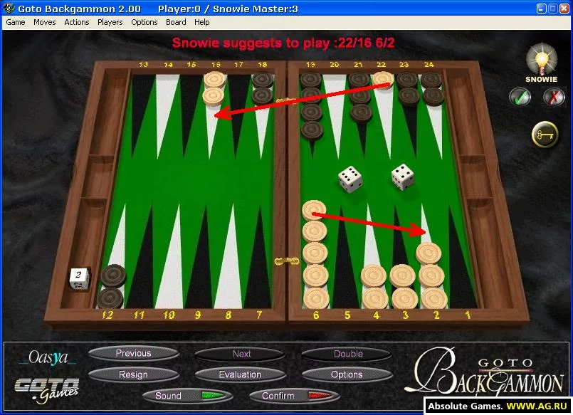 Изображение игры: Goto Backgammon