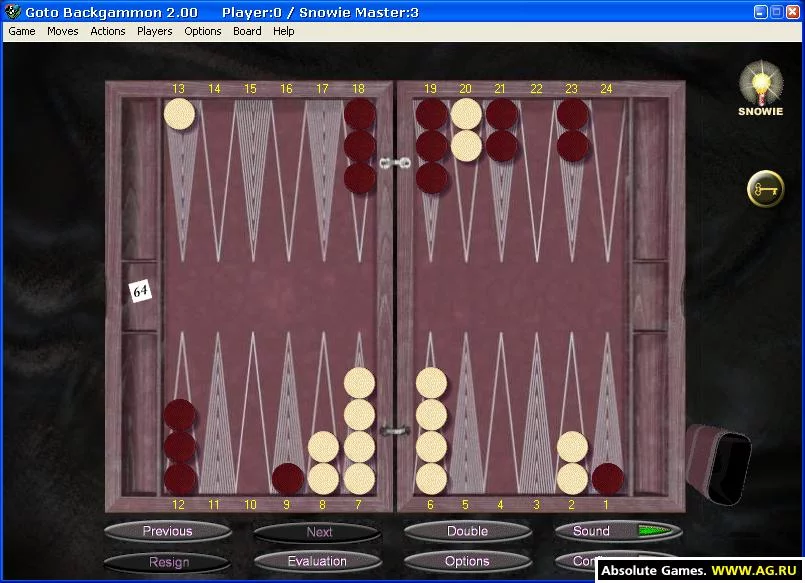 Изображение игры: Goto Backgammon
