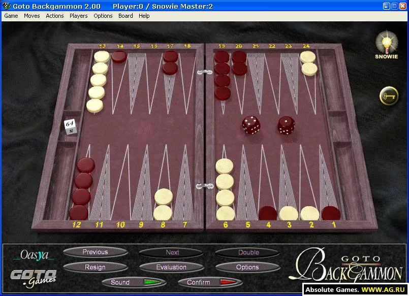 Изображение игры: Goto Backgammon