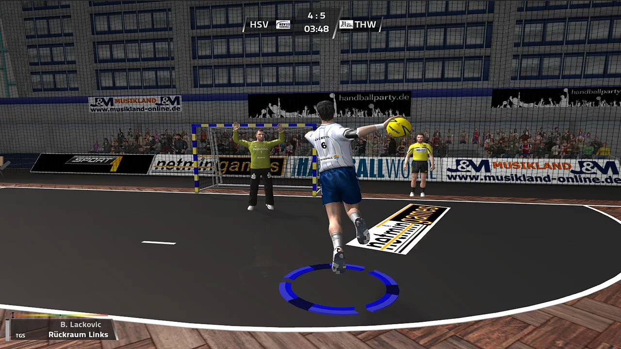 Изображение игры: Handball Action
