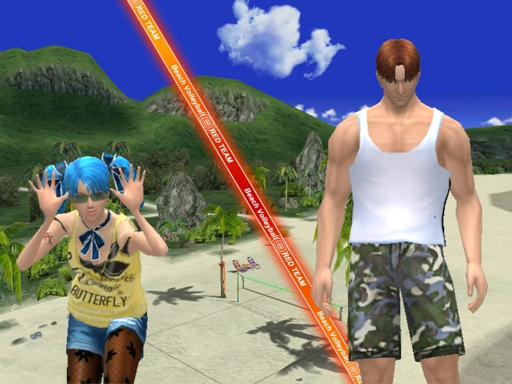 Изображение игры: Beach Volleyball Online