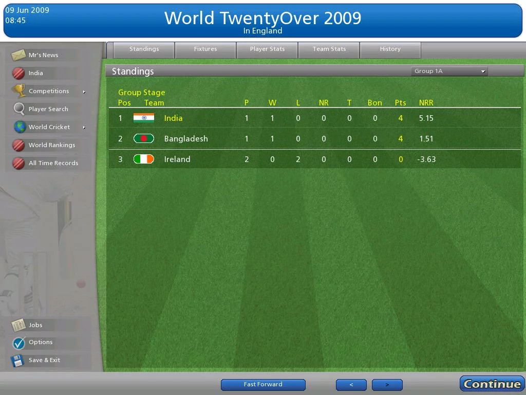 Изображение игры: Cricket Coach 2009