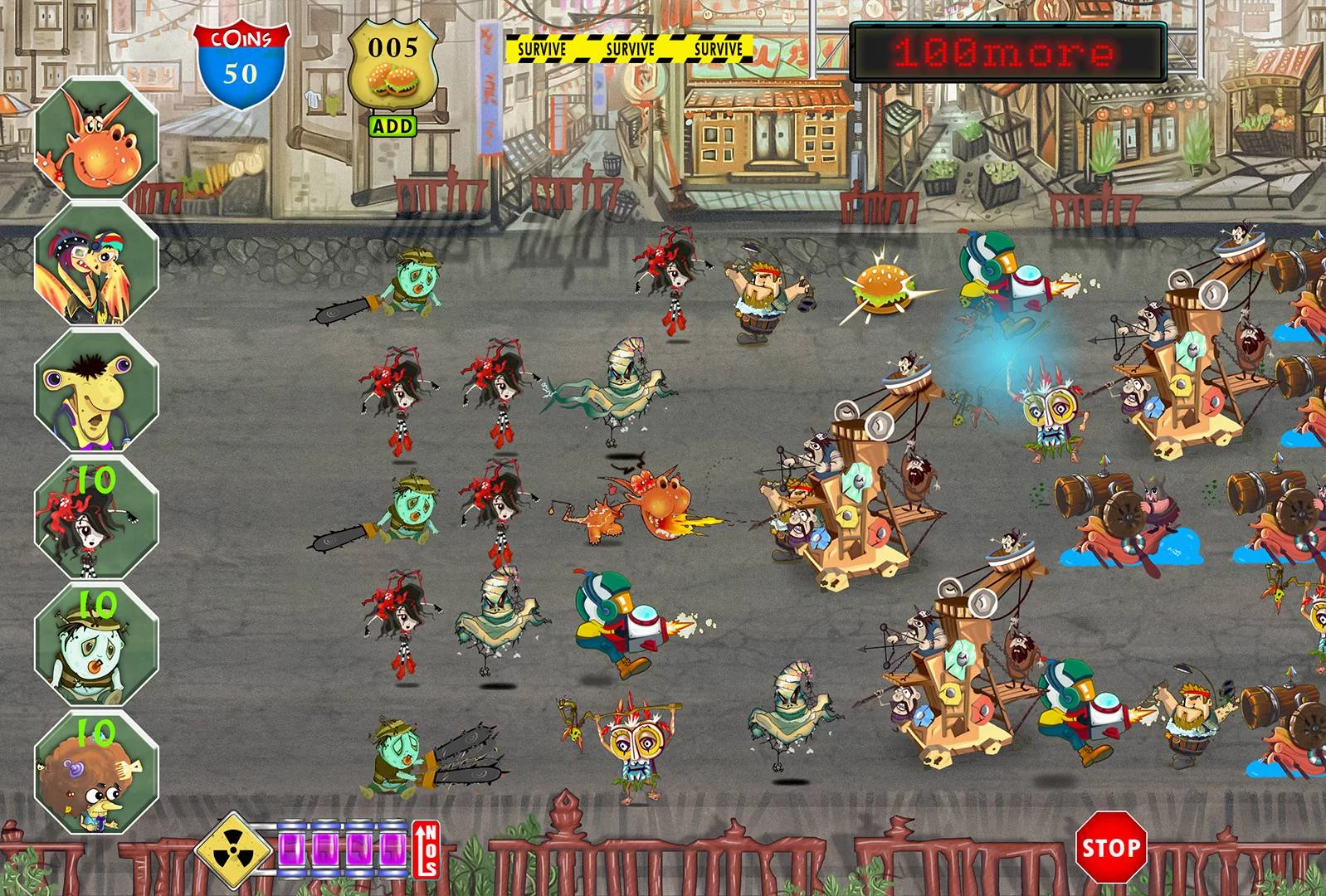 Изображение игры: Burger Brawl