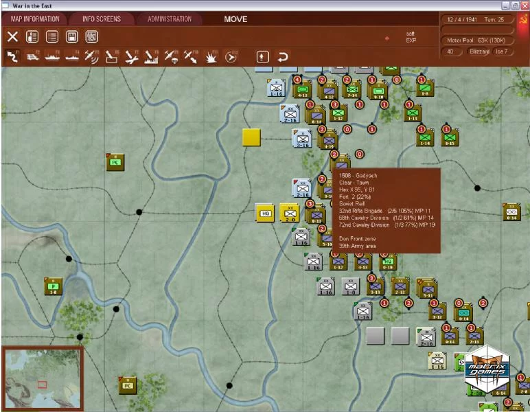 Изображение игры: Gary Grigsby's War in the East: The German-Soviet War 1941-1945