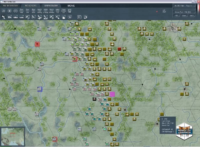Изображение игры: Gary Grigsby's War in the East: The German-Soviet War 1941-1945