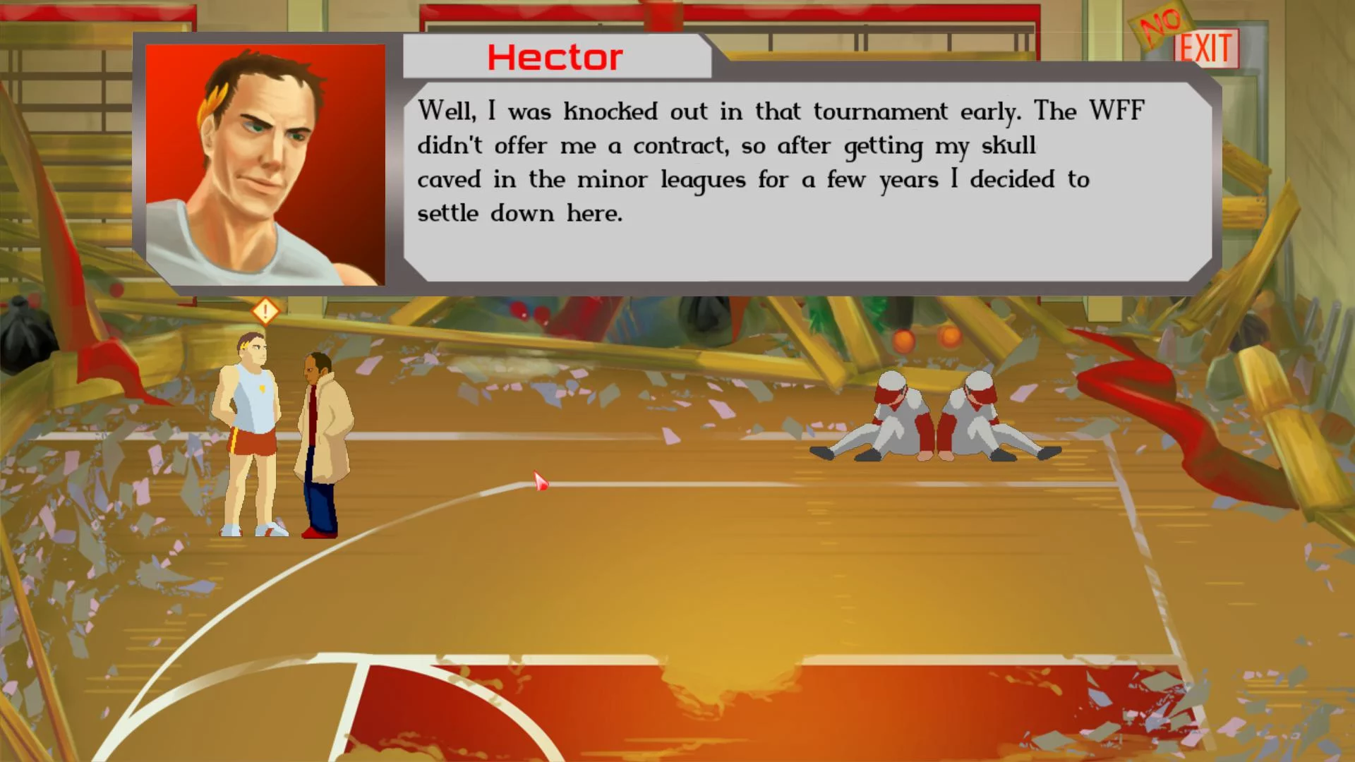 Изображение игры: Will Fight for Food