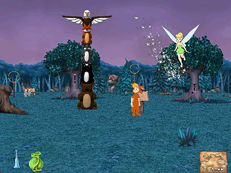 Изображение игры: Disney's You Can Fly! With Tinker Bell
