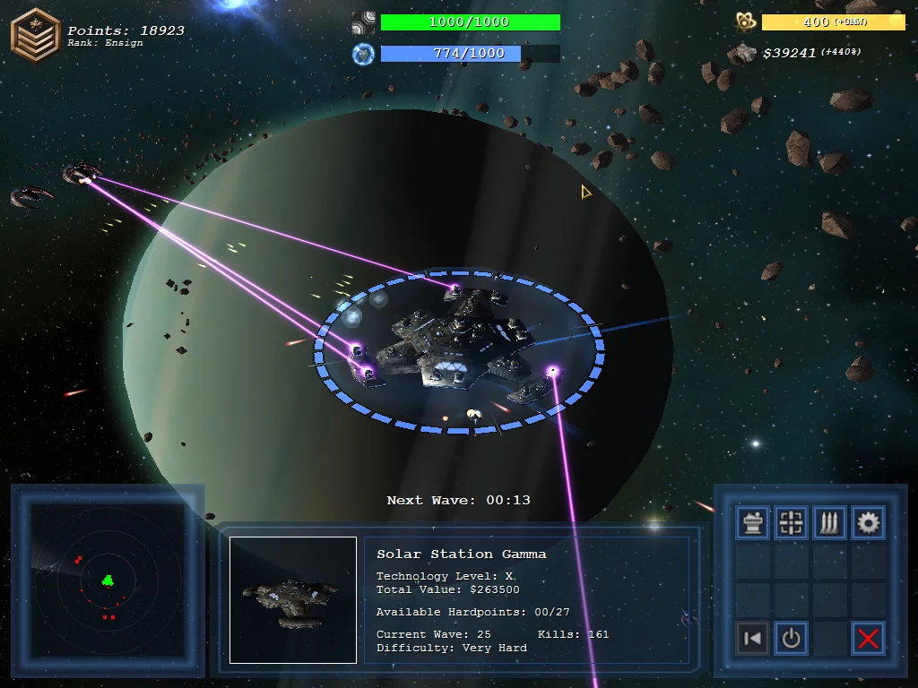 Изображение игры: Solar Defense