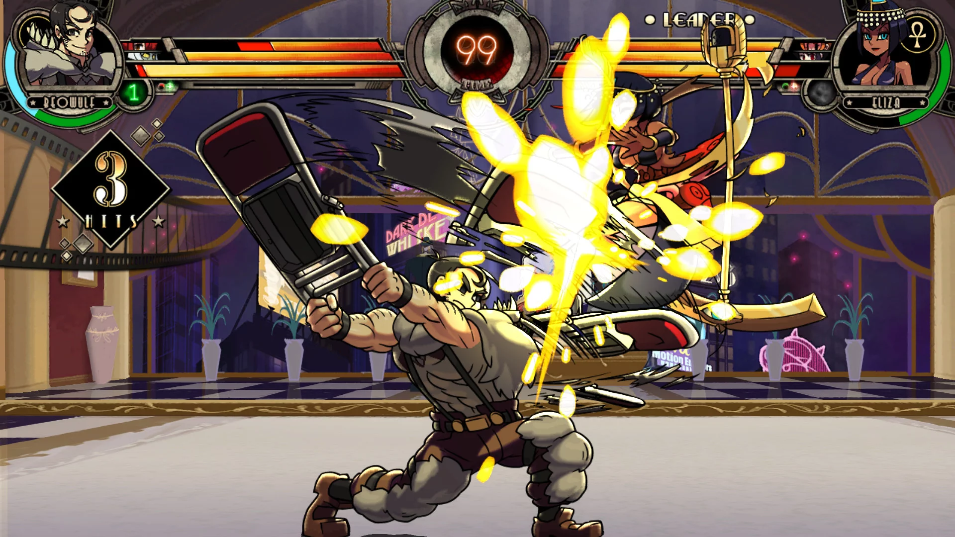 Изображение игры: Skullgirls: Encore - Beowulf