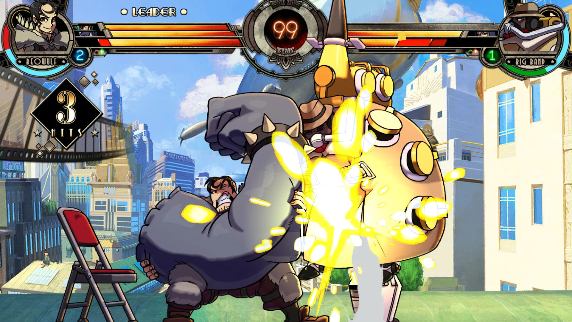 Изображение игры: Skullgirls: Encore - Beowulf