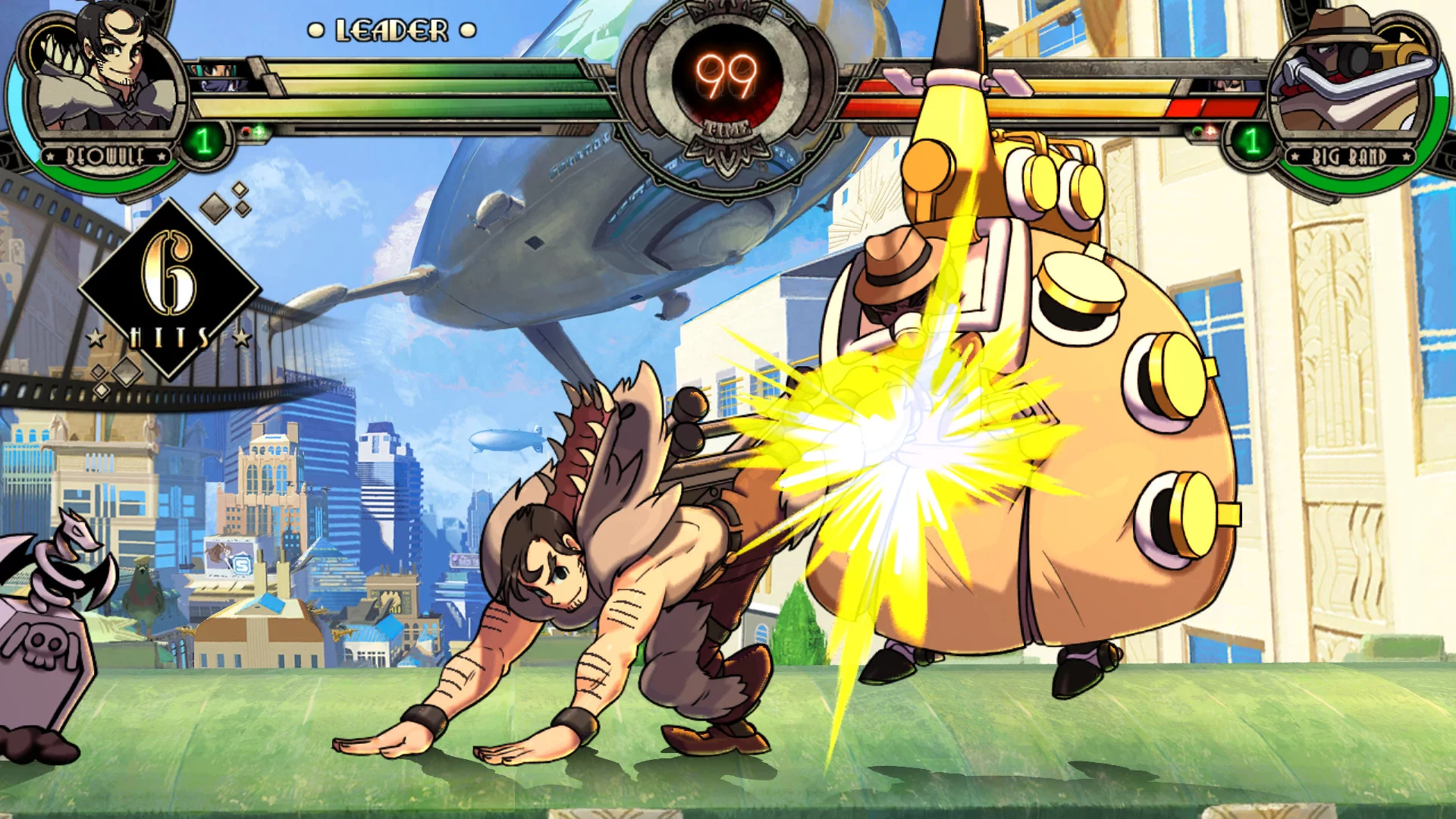 Изображение игры: Skullgirls: Encore - Beowulf