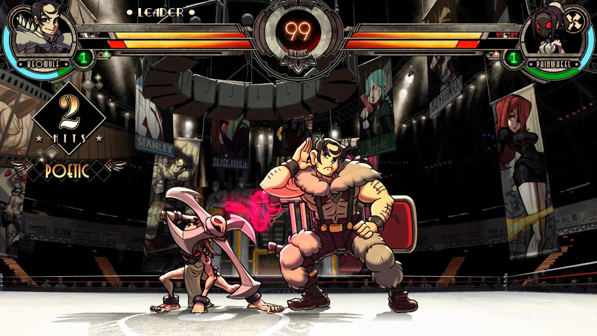 Изображение игры: Skullgirls: Encore - Beowulf