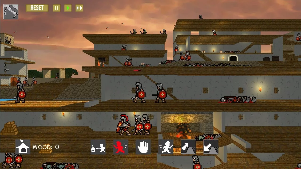 Изображение игры: Super Roman Conquest