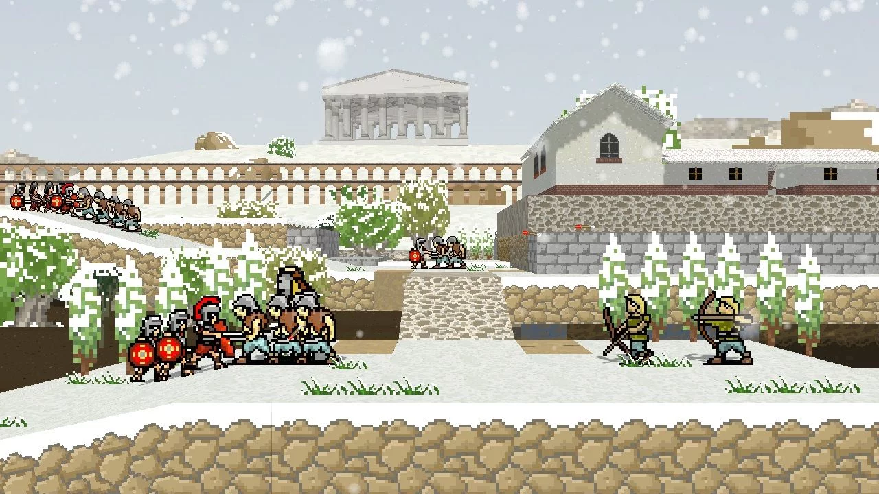 Изображение игры: Super Roman Conquest