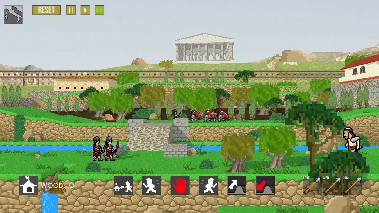 Изображение игры: Super Roman Conquest