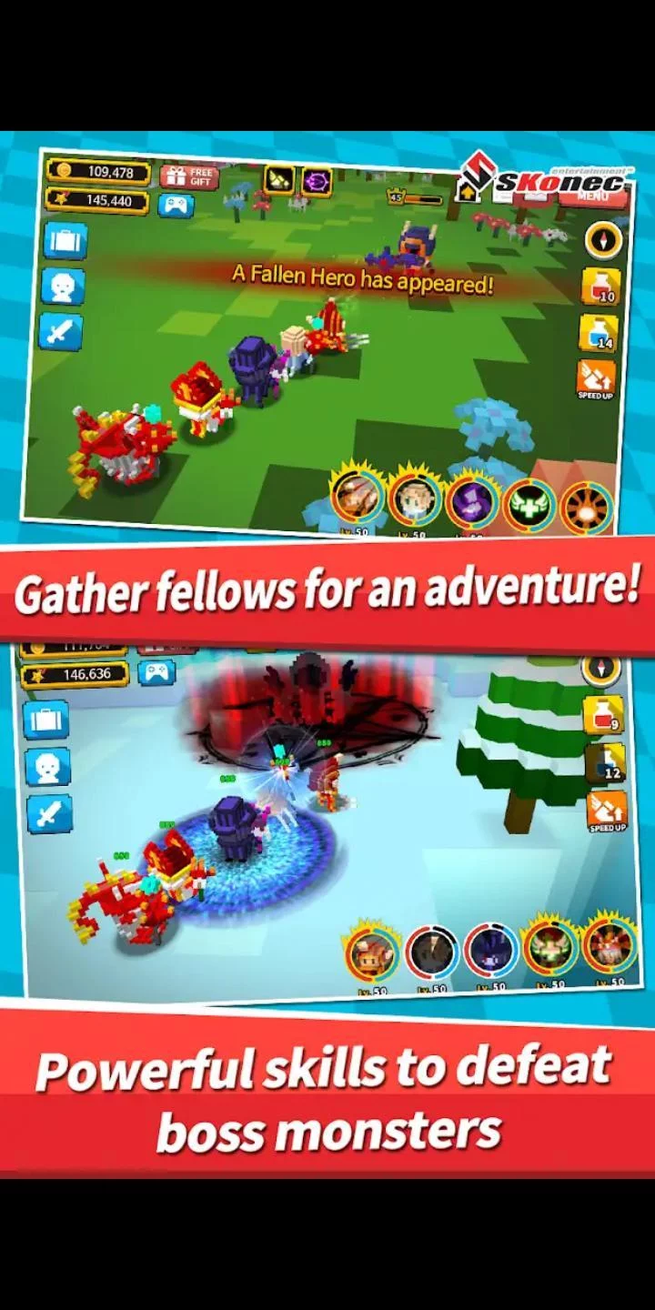 Изображение игры: ChooChoo Heroes