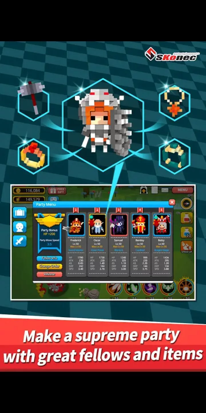 Изображение игры: ChooChoo Heroes