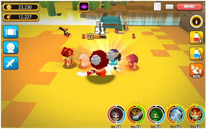 Изображение игры: ChooChoo Heroes
