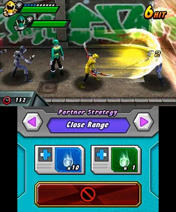 Изображение игры: Saban's Power Rangers Super Megaforce