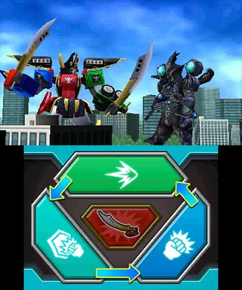 Изображение игры: Saban's Power Rangers Super Megaforce