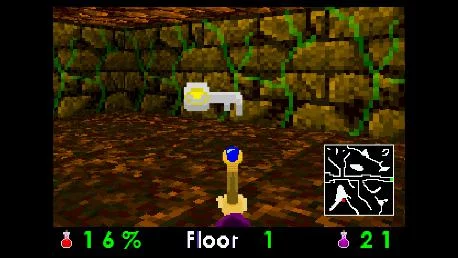 Изображение игры: Apprentice, The (8-bit FPS)