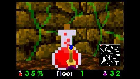 Изображение игры: Apprentice, The (8-bit FPS)