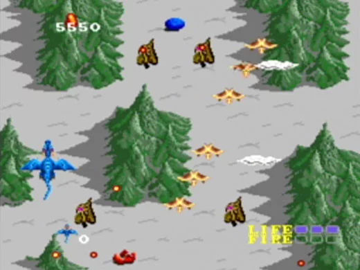 Изображение игры: Dragon Spirit