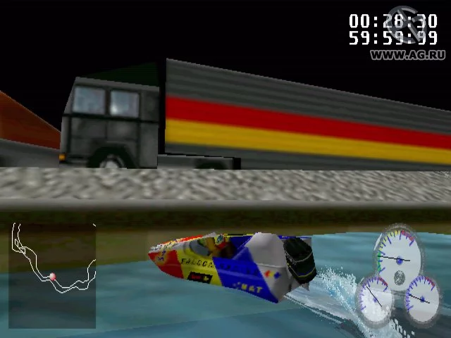 Изображение игры: Powerboat Racing
