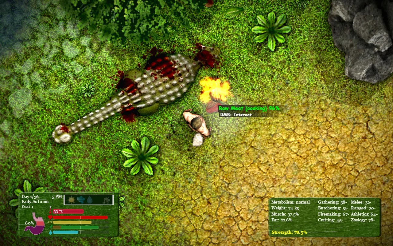 Изображение игры: DinoSystem: Survival & Ecology Sim