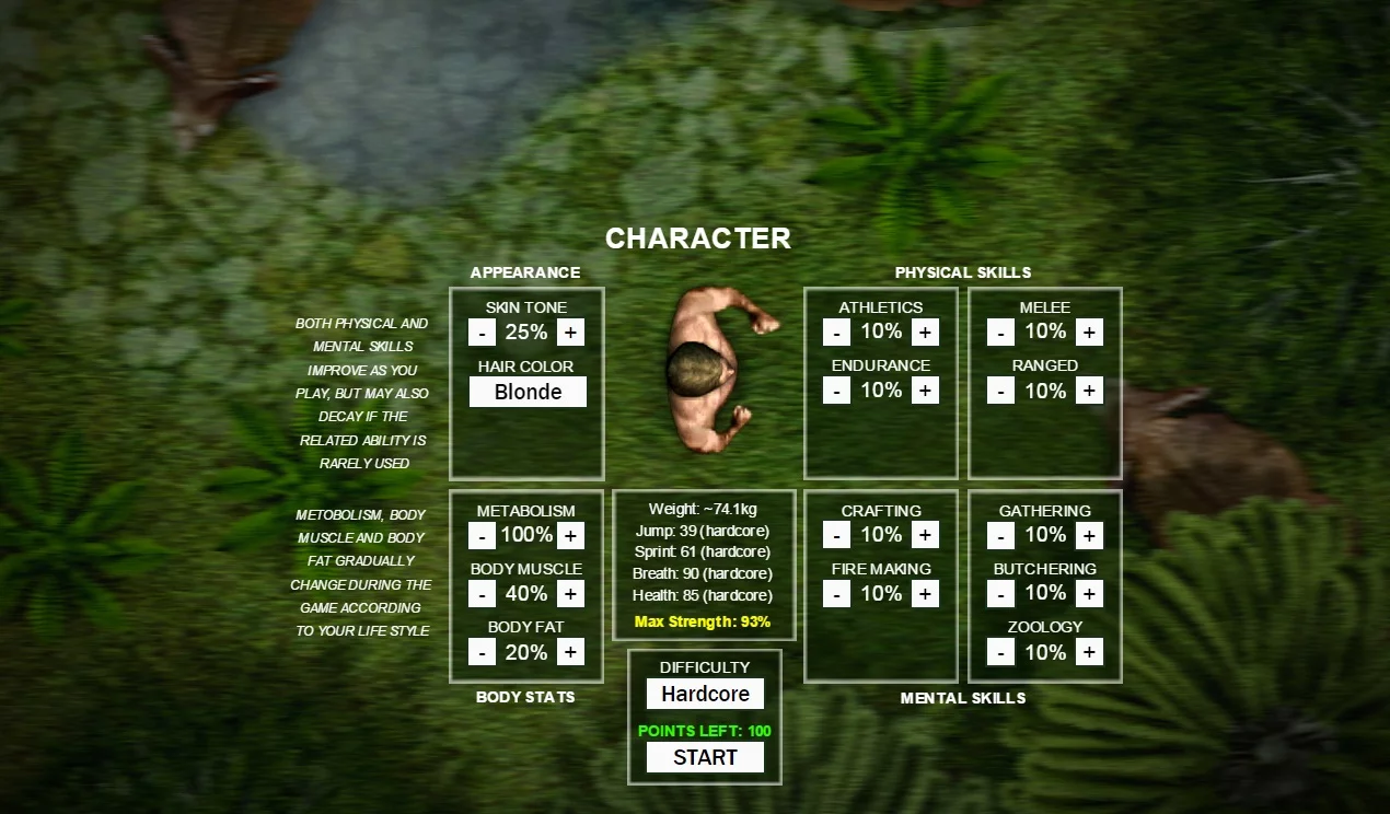 Изображение игры: DinoSystem: Survival & Ecology Sim