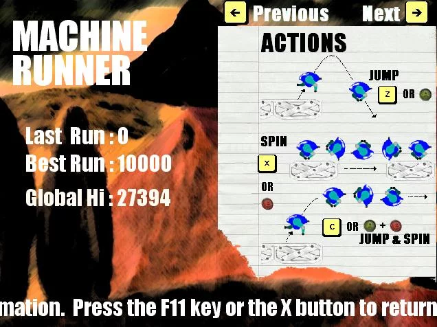 Изображение игры: Machine Runner