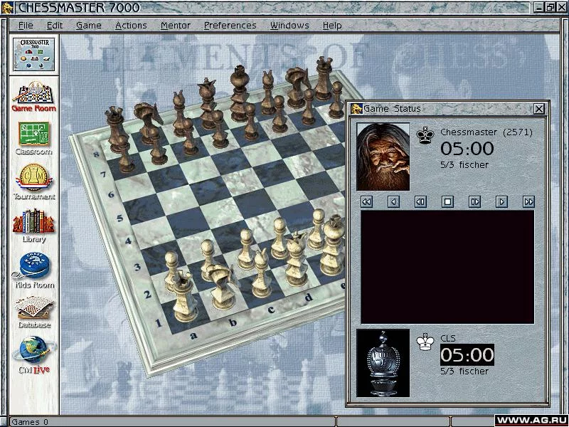 Изображение игры: The Chessmaster 7000