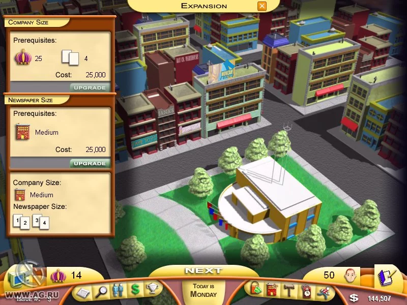 Изображение игры: Tabloid Tycoon