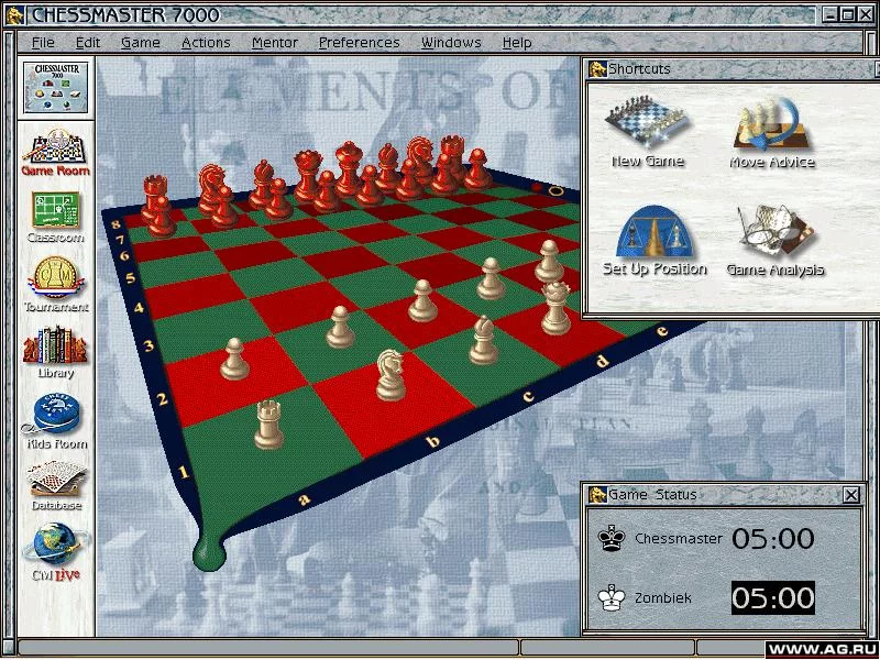 Изображение игры: The Chessmaster 7000